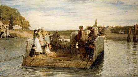 De veerboot, 1881
