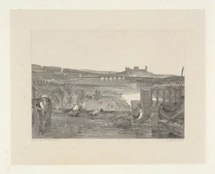 Lancaster vanaf de aquaductbrug