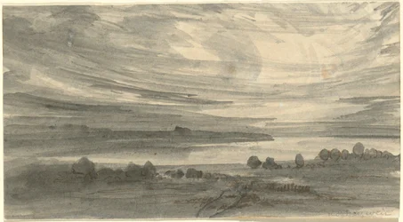 Landschap met meer
