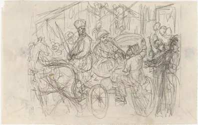 Een marktsouvenir van de luitenant. Illustraties voor de verhalen van Stuurman Stål