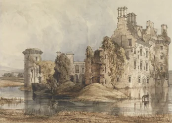 Kasteel Caerlaverock (Algemeen Zicht)