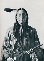 Een Algonquin Indiaan, 1912