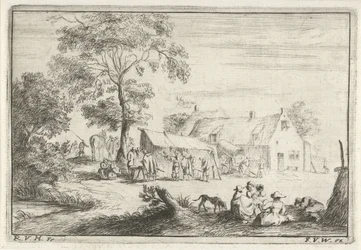 Tent voor een boerderij