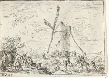 Windmolen (Landschappen met kampementen)
