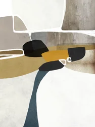 Aardse, abstracte vormen