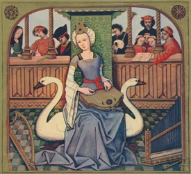 De allegorie van muziek, ca. 1496-1498, 1939