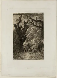 De Dood en de Jonge Moeder, uit Revue Fantaisiste