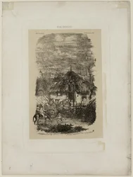 Boerderijhuisje, uit Revue Fantaisiste
