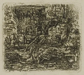 Interieur van een Boerderij