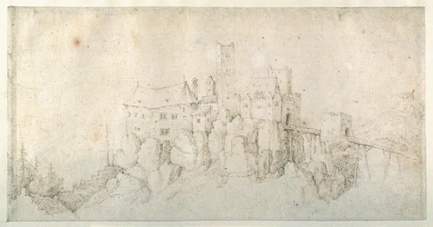 Een kasteel op een rots