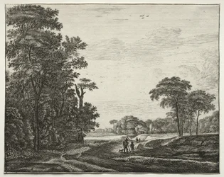 Zes Zichten in het Bos van Den Haag: Plaat 2