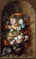 Bloemenstilleven met keizerskroon, 1624