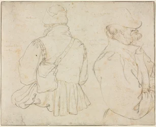 Twee Boheemse boeren in halve lengte, ca. 1605-1610