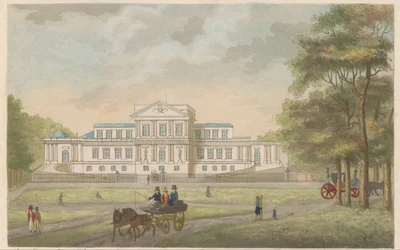 Paviljoen Welgelegen te Haarlem, ca. 1825
