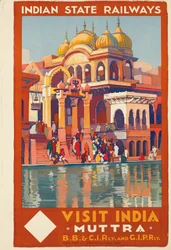 Bezoek India, Muttra