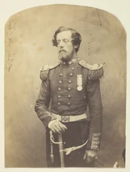 Kapitein Verschoyle, Grenadier Guards, een vroege fotograaf, gefotografeerd op de Krim