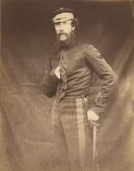 Kolonel Harding, commandant in Balaklava