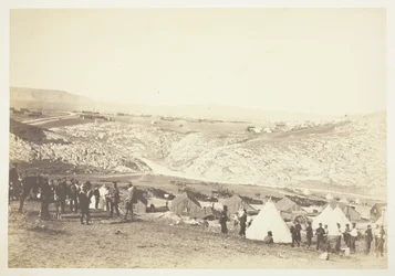 Kampement van paardartillerie, 1855