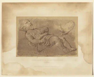 Van een tekening in het British Museum.