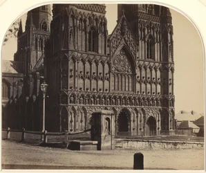 Kathedraal van Lichfield vanuit het Noordwesten