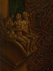 Detail (Sint Lucas tekent het Portret van de Maagd)
