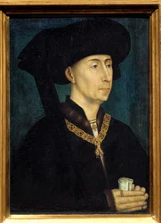 Portret van Filips III van Bourgondië, genaamd Filips de Goede