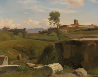 Uitzicht op de Aventijnse Heuvel, Rome