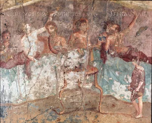 Een banket (fresco)