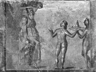 Bacchische scène