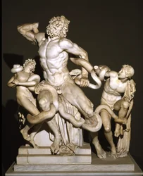 Laocoön en zijn zonen (marmer)