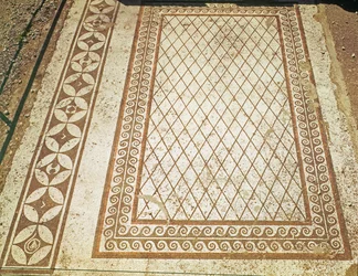Mozaïekvloer uit het Huis van de Messii