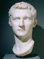 Portret van keizer Caligula, 37-40 na Christus