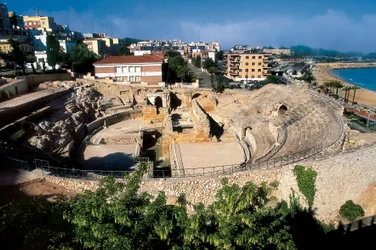 Romeins amfitheater, Tarragona, Catalonië, Spanje