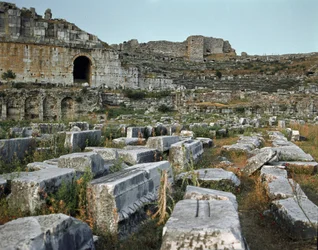 Romeinse kunst, Hellenistische periode: het theater van Miletus. 2e eeuw. Turkije
