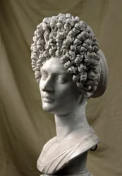 Romeinse kunst: portret van een dame uit de Flavische periode