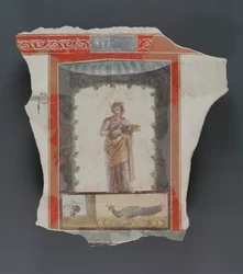 Romeins fresco fragment