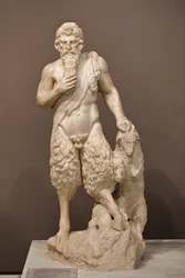 Standbeeld van de god Pan, 2e eeuw