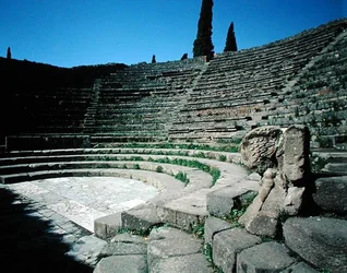 Uitzicht op het Teatro Piccolo