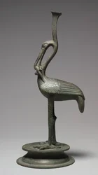Ibis die een Hagedis Eet, 1e eeuw v.Chr.-1e eeuw n.Chr.