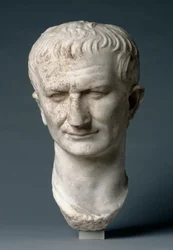 Portret Hoofd van een Staatsman, mogelijk Vespasianus
