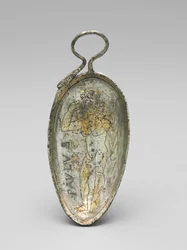 Lepel met Sint Paulus als een Atleet, 350-400