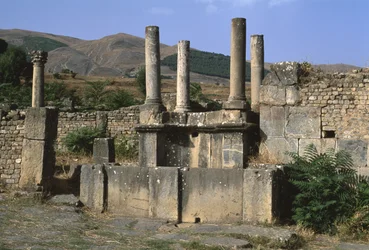 Zicht op het Nymphaeum, Hoge Keizerlijke Periode (27 v.Chr.-395 n.Chr.)