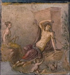 Narcissus, Echo en Eros, 1e helft 1e eeuw na Christus