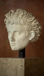 Hoofd van de keizer Augustus (63 BC - 14 AD)