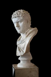 Caracalla (188 - 217 AD) marmer, Romeinse kunst
