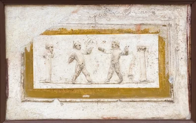 Vechtscène van Erotes