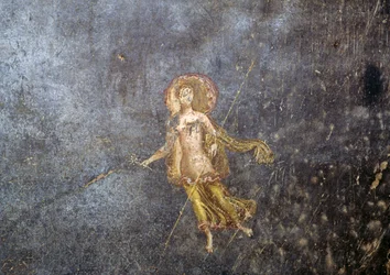 Fresco uit het Huis van Menander, Pompeii (UNESCO Werelderfgoedlijst)