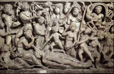 Prometheus creëert de mens