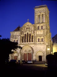Kathedraal van Vézelay (Yonne 89).