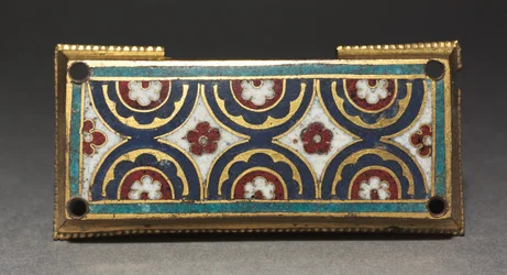 Plaquette, waarschijnlijk van een reliekschrijn, ca. 1180-1190